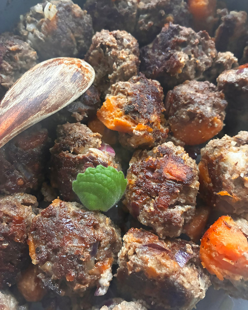 Gehaktballetjes van Lamsvlees