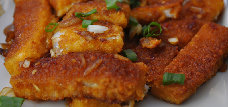 Fish Fingers in Soy Sauce