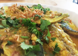 Braised Indonesian mackerel (Bau Peapi from Mandar) - Classic ...
