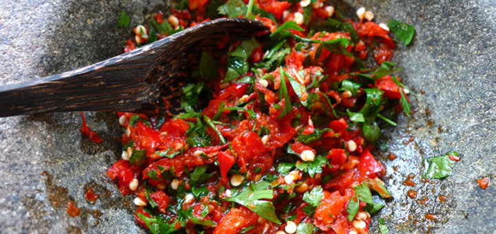 Sambal Selderie -Indische paasrecepten
