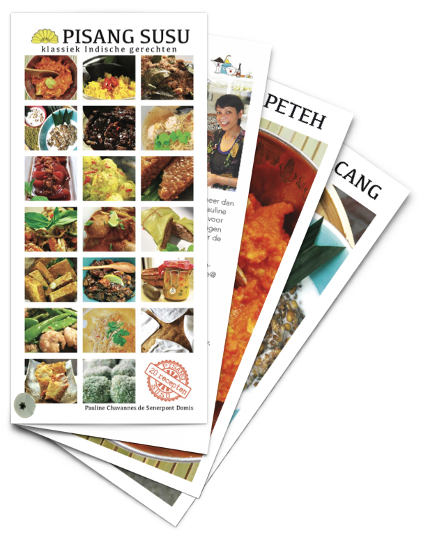 Pisang Susu's gerechtenwaaier