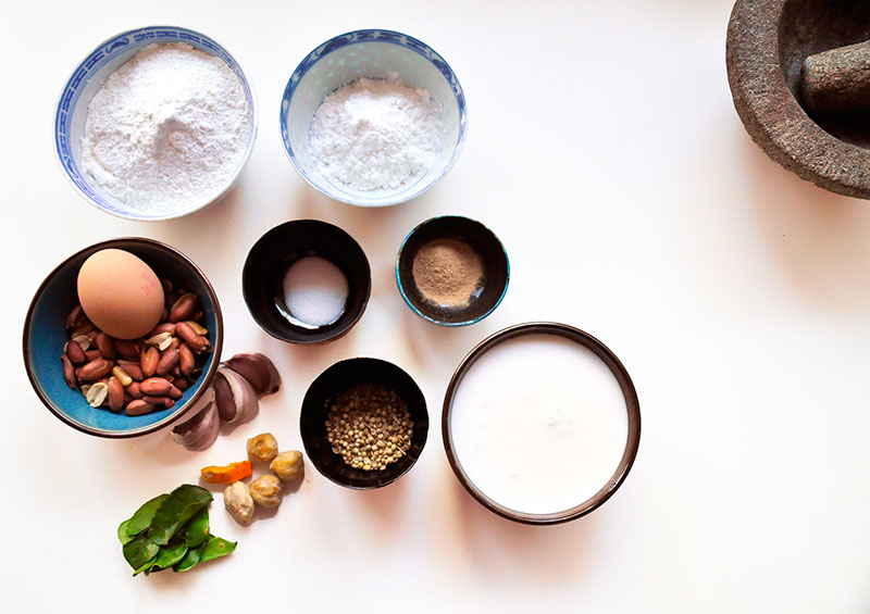 Rempeyek ingredienten