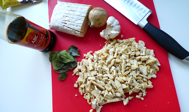 Bakpao vegetarian ingredients